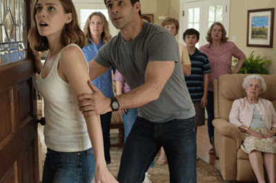 During my grandmother’s 85th birthday celebration, my husband suddenly leaned in and whispered, “Get your bag. We’re leaving. Don’t ask, don’t act weird.” I thought he was being dramatic… until we got in the car, he locked the doors, and his voice trembled: “There’s something really, really wrong in that house.” Ten minutes later, I called the police—and what they found sent my whole family into chaos.