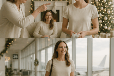 My parents always treated me like a maid. The day before Christmas, my mom said, “Your sister’s friends are coming over, just twenty-five of them. You’ll cook and clean, of course.” I smiled… and booked a flight to Florida that night.