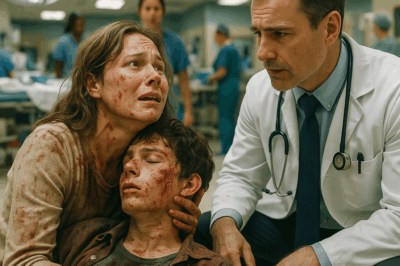 My wife called from the hospital, sobbing: “Honey, the doctor refuses to operate on our son, saying he’s too critical.” I asked, “Who is in charge?” She named the doctor, and I simply replied: “Hold the line. Five minutes.” I didn’t call an ambulance. I called the hospital director directly and everything changed…