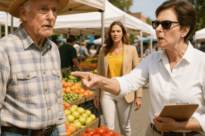 HOA Karen Banned My Grandpa From the Market—She Had No Idea I’m the Owner!