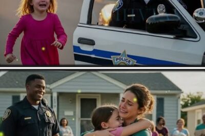 Little Girl Runs to Police Crying: “Please Follow Me Home”