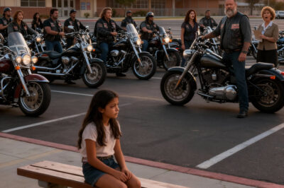 Forgotten at School, Saved by My Dad’s Biker Family