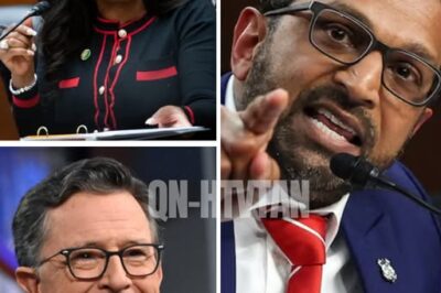 CH2 “She whispered, ‘Play it now… let them hear what you hid.’” – STUDIO ERUPTS as Jasmine Crockett drops a SECRET TAPE live on air after Kash Patel brands her “UNFIT” – triggering a stunning alliance with Stephen Colbert that could SHAKE late-night television to its core.