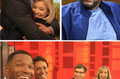 CH2 “I tried to stay strong, but I can’t hide it anymore” – GMA STOPS MID-BROADCAST as Michael Strahan’s CANCER REVELATION leaves Robin Roberts, George Stephanopoulos, and viewers nationwide in stunned, tearful disbelief