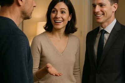 “OH, HE’S JUST… HERE,” MY WIFE TOLD HER NEW ELITE MALE BOSS. I DIDN’T SAY A WORD, JUST STEPPED …