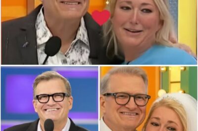 Nobody expected THIS from Drew Carey! The man who once feared stepping into Bob Barker’s legendary shoes just dropped a truth bomb that left fans SPEECHLESS — he secretly tied the knot with a Price Is Right contestant! The audience thought they were watching another game show moment, but it turned into the most dramatic love story reveal in daytime TV history. Hearts are racing, jaws are dropping, and social media is in total meltdown.
