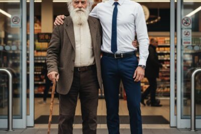 At ninety years old, I disguised myself as a miserable old man and walked into my own supermarket — what happened changed my legacy forever