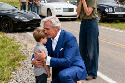 For ten years, the people in my town m0cked me: they whispered behind my back, calling me a wh0re and my little boy an orphan. Then, one quiet afternoon, everything changed. Three luxurious black cars pulled up in front of my house, and an old man got out