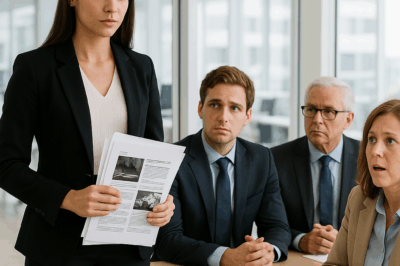 HR’s Harassment Claim Backfired – I Exposed the CEO’s Son