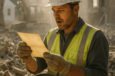 I’m a Demolition Worker. I Found a Time Capsule With a Letter I Wrote 30 Years Ago.