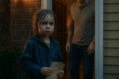 MY 5-YEAR-OLD NIECE SHOWED UP AT MY HOUSE, SOAKED FROM THE RAIN. SHE SAID, “MOMMY DROVE AWAY…”
