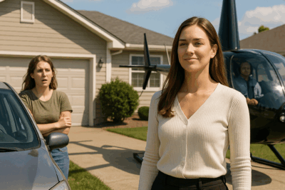 Sister Said “You’ll Never Own A Car” Until My Helicopter Company Picked Me Up