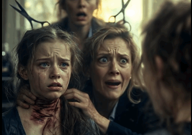 Lately, my 12-year-old daughter had been complaining about a sharp pain behind her neck. I thought it was just tension from school or sleeping wrong. One afternoon, I took her to the salon to cheer her up. But as the stylist was parting her hair, her hands suddenly froze mid-air. Her face went pale. “Ma’am,” she whispered, “this doesn’t look right…” My heart started pounding. I leaned closer to the mirror—and what I saw made my blood run cold. Without another word, I grabbed my daughter’s hand and rushed straight to the police.