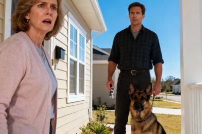  The HOA president, a woman everyone else called Karen, though never to her face. Karen had made it her personal mission to nitpick every inch of my property, from the color of my shutters to how my German Shepherd Max barked at squirrels. But tonight, she crossed a line she could never uncross.