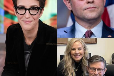 CH2 . Rachel Maddow just dropped a political bombshell that left Washington reeling.  During a live broadcast, she unveiled financial documents allegedly linking an LLC under Speaker Mike Johnson’s wife’s name to a chain of multi-million-dollar transactions.  Witnesses say Johnson went pale and abruptly left the room in silence.  When Maddow revealed there’s more she hasn’t shown yet, the Capitol went into full-blown panic.  Full story 👉