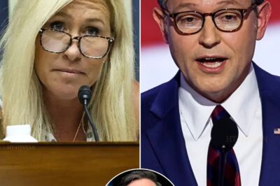 ch2 . Marjorie Taylor Greene roasted Speaker Mike Johnson on live TV for “hiding” the GOP’s healthcare plan — and his excuse only made it worse.  Johnson claimed he couldn’t share it because his own members would “leak it,” leaving even Fox hosts stunned.  But what came after Greene’s fiery response turned one awkward moment into a Republican meltdown no one saw coming.  Read more: