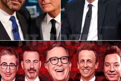 CH2 . 🌟 BREAKING: COLBERT, FALLON, MEYERS, OLIVER & KIMMEL UNITE — The Late-Night Alliance No One Saw Coming 😱🔥  In a stunning twist that’s shaking Hollywood to its core, the five biggest names in late-night — Stephen Colbert, Jimmy Fallon, Seth Meyers, John Oliver, and the recently silenced Jimmy Kimmel — have joined forces for a project insiders are calling “the boldest move in modern TV history.” 🎬  Executives are panicking. Rival networks are scrambling. 📺 This unprecedented collaboration promises uncensored comedy, raw interviews, live music, and political satire — all in one explosive format that could rewrite the future of late-night television.  💥 Something huge is coming… and it’s already breaking the internet. 👇 Full story & details in the comments 👇