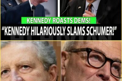 CH2 . Chuck Schumer Tried to Silence Sen. Kennedy — It Blew Up in His Face When Senate Majority Leader Chuck Schumer tried to sideline Senator John Kennedy, he probably wasn’t prepared for the political whiplash that followed. What started as a strategic attempt to shut down dissent turned into a full-blown spectacle, with Kennedy turning the tables in signature fashion — sharp wit, plain-spoken truth, and no patience for Washington double-speak. In this high-stakes exchange, Kennedy didn’t just push back — he peeled back the layers of political gamesmanship and called out the hypocrisy with the kind of clarity only he can deliver. The result? A moment that left Schumer scrambling and the public cheering.