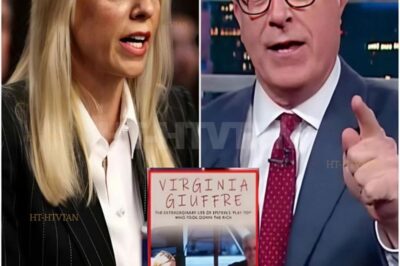 CH2 . “If you haven’t read it,” Colbert said, “you’re not ready to talk about truth.”  That one line stopped America cold. In a moment no one expected, Stephen Colbert opened his show with a tearful tribute to Virginia Giuffre — and a fiery message aimed straight at Pam Bondi.  He wasn’t joking. He wasn’t performing. He was speaking truth. After finishing Giuffre’s memoir, Colbert delivered what fans are calling his most powerful monologue ever, accusing some of “burying accountability” before naming names live on air.  The crowd went silent. Then the internet exploded.  the shocking message everyone’s talking about — in the comments!