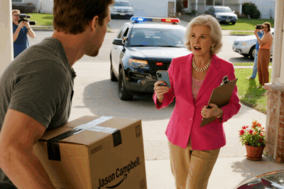 HOA Karen Called 911 to Report Me for Taking Back My Own Package—She Had No Idea What I’d Discovered