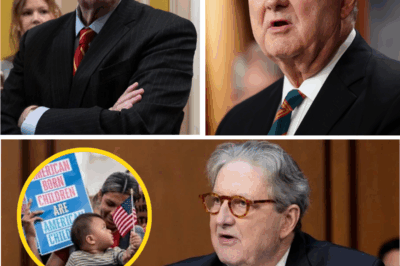 CH2 “I will protect the soil that built us,” Senator John Kennedy declared, his voice calm but carrying the weight of an unrelenting political shockwave. The new “Born In America” Act doesn’t just stir debate—it instantly threatens the eligibility of dozens of high-profile officials, shaking Washington to its core.