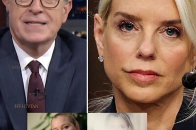 CH2 . “HE SNAPPED — AND THE WORLD LISTENED.” Read more :  What began as a quiet monologue turned into one of the most powerful moments in late-night TV history. Stephen Colbert — shaken, tearful, and furious — broke his silence after finishing Virginia Giuffre’s haunting memoir. Then, with eyes locked on the camera, he delivered six words that sent shockwaves across America: “READ. THE. BOOK. BONDI. READ. THE. BOOK.” The studio froze. Viewers flooded social media. By sunrise, Colbert’s outburst had become a national reckoning — proof that sometimes, the truth speaks for itself.  Watch the full clip and Colbert’s unfiltered message that’s shaking the halls of power.