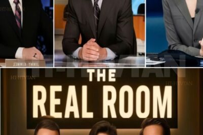 ch2 . “We’re done being puppets!” — David Muir, Rachel Maddow & Jimmy Kimmel Launch “The Real Room” The trio walked away from multimillion-dollar contracts to build a news movement of truth, courage, and transparency. The Real Room isn’t just a newsroom — it’s a bold stand against manipulation, promising unfiltered truth directly to the public. Audiences and journalists alike are watching as this daring media rebellion unfolds… 👇 Full story and inside details in the comments!