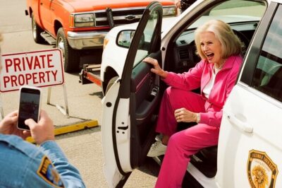 I Got Sick of HOA Karen Parking in My Driveway — So I Set a Trap She’d Never See Coming…      The tow truck’s engine roared like thunder in the quiet suburb, its metal chains clanking as Lilian Allen’s shiny white SUV rose into the air. She screamed so loud half the neighborhood came running slippers, bathroes, and coffee mugs in hand.