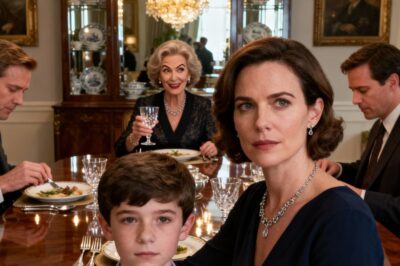 “Darling,” she trilled from the head of the table, “I noticed Zion’s grades have been… inconsistent. Perhaps if you spent less time dabbling with your grandmother’s estate and more time with your son—”