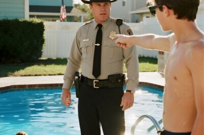 HOA Karen’s Spoiled Son Tried to Kick Me Out of My Own Pool — He Didn’t Know I’m the Sheriff!