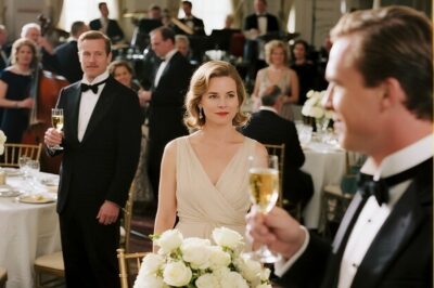 “Meet the family embarrassment,” my brother announced to his groomsmen at his wedding. “She works at a grocery store.” Laughter rippled through the group like it was the punchline of the night. I didn’t say a word. I just smiled and walked away. Moments later, the best man approached me nervously. “Ms. Anderson?” he asked. “I’m your head of security. Shall we leave for the press conference now?” The laughter stopped instantly.