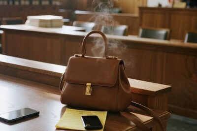 The courtroom smelled faintly of polished wood and coffee. Morning sunlight filtered through tall windows, painting long rectangles across the floor. The regular crowd was already there — nervous drivers, anxious parents, people clutching yellow slips like guilty confessions. They whispered in low tones, fidgeting with paperwork, eyes darting between the clock and the judge’s bench.