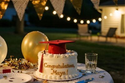 My DAD Tried To STEAL My Daughter’s COLLEGE FUND. I Set A Boundary. He’s Still Mad…  The night smelled like cinnamon and cheap victory.  Mom’s store-bought pies were sweating under their fake “homemade” crusts. Balloons tangled in the humid wind. The backyard shimmered in string lights, each bulb a witness to a family pretending to be normal.