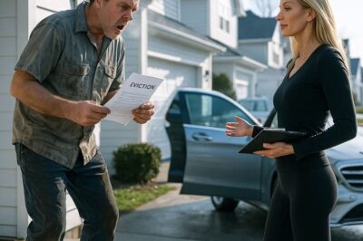 HOA Karen Tried to Evict Me from My Own Home — The Judge’s Reaction Was Priceless…    My HOA president just tried to evict me from my own house. Picture this. 6:30 a.m. I’m still smelling like diesel fuel from an allnight electrical job. And this woman in $300 yoga pants hands me an eviction notice. For my house, the house I own free and clear.
