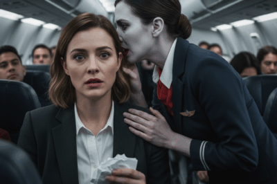 At the airport, a flight attendant gave me a warning about my husband. I almost ignored her, but an hour later…