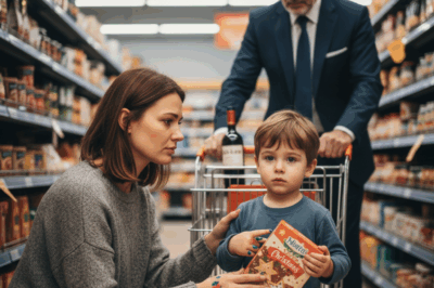 “Son, forgive Mom, there’s no dinner this year,” she said… the Millionaire, who was listening, 5 minutes later…