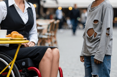 The poor Black boy asked the paralyzed millionaire, ‘Can I cure you in exchange for that leftover food?’ She smiled — and then everything changed…