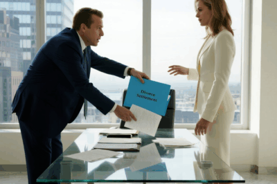 When her husband cheated, she ignored him, when he presented her with divorce papers, she immediately turned her cards over…