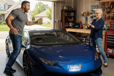 HOA Karen Destroys Veteran’s $300,000 Lamborghini! She won’t know what’s coming