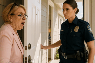 HOA Karen Called Cops After Unlocking My Door — Froze When My Wife in Police Uniform Answered!