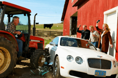HOA Karen Blocked My Barn Door With Her New Bentley — So I Crushed Her Hope and Dream… Oh And Her Bentley Along With It