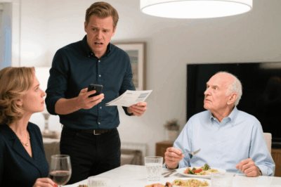 At A Family Dinner, My Millionaire Grandfather Hugged Me And Said, “Grandson, Hope You’re Enjoying Your $7,000-A-Month Allowance.” I Was Shocked And Replied, “I’m Working Three Jobs And Never Saw A Single Cent.”