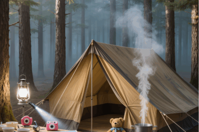 Family Vanished From Camping Trip — Ranger Finds Their Tent 9 Months Later With Dinner Still Warm…