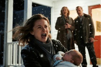 I Can’t Believe It! My Parents Let My Baby Cry Outside in the Cold To Teach Me a Lesson, So I…