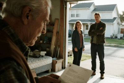 My Son Found Me Living Poorly And Dirty in the Garage — What He Did Next Made My Son-in-Law Go Silent