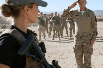 She Has No Rank. No Name. And She’s Virtually No One. At Least That’s As Far As They Know – Yet a SEAL Commander Saluted Her