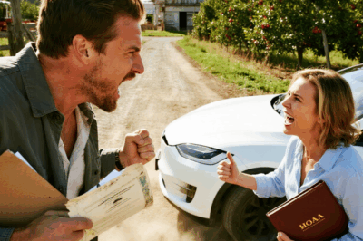 I Bought an Old Farm Outside the HOA, Yet They Still Demanded Dues or Eviction – I Chose to Fight Back!