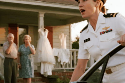 My Parents Cut My Wedding Dress in Half — Then I Appeared in Navy Whites With Two Stars.
