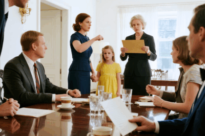During The Will Announcement, My In-laws Handed Every Grandchild An Envelope – Except My 8-year-old. “We’ve Decided You Don’t Count As Family,” My Mother-in-law Said In Front Of Everyone. My Daughter Froze. We Didn’t Shout. We…
