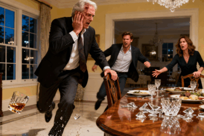 At Dinner, My Son-in-law Slammed The Table And Called Me “A Useless Old Man.” When I Refused To Serve Him More Wine, He Shouted, “Know Your Place!” The Next Morning, He Woke Up And Saw Some Thing That Made Him Tremble!